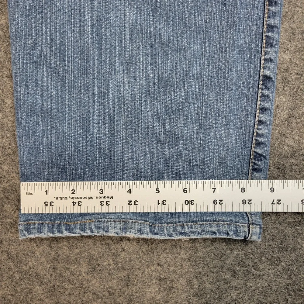 Alberto Jeans Mens 34x28 Streetwear Comfort Fit Straight Leg Americana